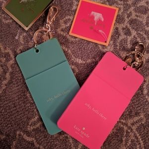 Kate Spade badge holders